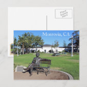 Monrovia Library Park Briefkaart! Briefkaart (Voorkant / Achterkant)