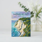 Møns Klint Denemarken Briefkaart (Staand voorkant)