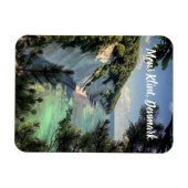 Møns Klint Denmark gestiliseerd Magneet (Horizontaal)