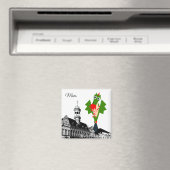 Mons - stad van Doudou Ducasse Magneet (Insitu (Vaatwasser))