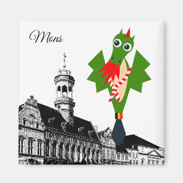 Mons - stad van Doudou Ducasse-reis Magneet