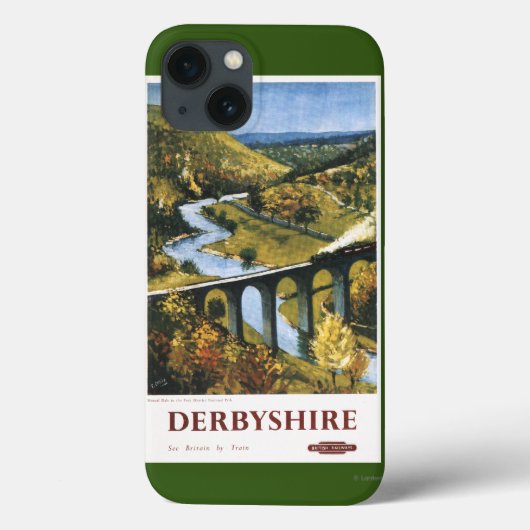 Monsal Dale, Train and Viaduct British Rail Case-Mate iPhone Case (Achterkant)