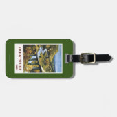 Monsal Dale, Train en Viaduct British Rail Bagagelabel (Voorkant horizontaal)