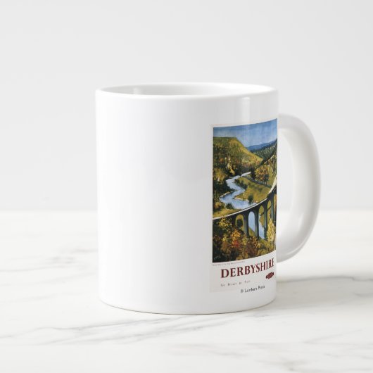 Monsal Dale, Train en Viaduct British Rail Grote Koffiekop (Voorkant rechts)