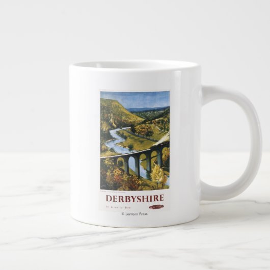 Monsal Dale, Train en Viaduct British Rail Grote Koffiekop (Rechts)