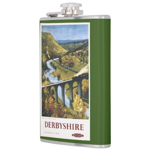 Monsal Dale, Train en Viaduct British Rail Heupfles (Links)