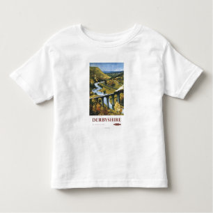 Monsal Dale, Train en Viaduct British Rail Kinder Shirts