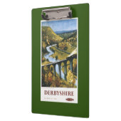 Monsal Dale, Train en Viaduct British Rail Klembord (Links)