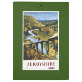 Monsal Dale, Train en Viaduct British Rail Klembord (Achterkant)