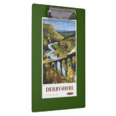 Monsal Dale, Train en Viaduct British Rail Klembord (Rechts)