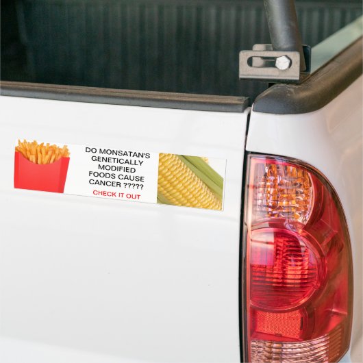 MONSANTO BUMPERSTICKER (Op Truck)