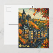 Monschau Duitsland Briefkaart (Voorkant / Achterkant)