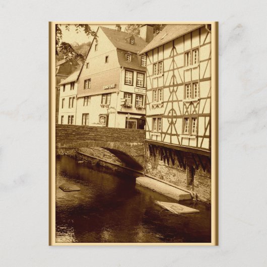 Monschau, Duitsland Briefkaart (Voorkant)
