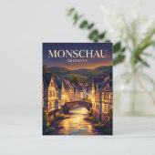 Monschau Duitsland Briefkaart (Staand voorkant)