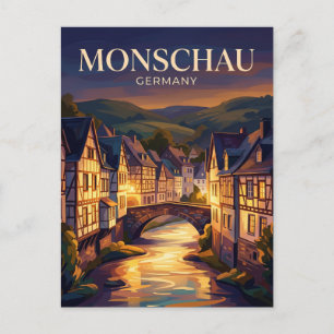 Monschau Duitsland Briefkaart