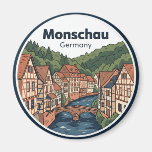 Monschau Duitsland Magneet