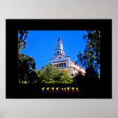 Monserrate Colombia Poster (Voorkant)