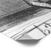 Monsieur Babinet besluit de zon te sluiten Poster (Hoek)