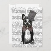 Monsieur Bulldog 2 Briefkaart (Voorkant / Achterkant)