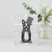 Monsieur Bulldog 2 Briefkaart (Staand voorkant)