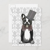 Monsieur Bulldog Briefkaart (Voorkant / Achterkant)