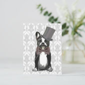 Monsieur Bulldog Briefkaart (Staand voorkant)