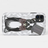 Monsieur Bulldog Case-Mate iPhone Case (Achterkant (horizontaal))