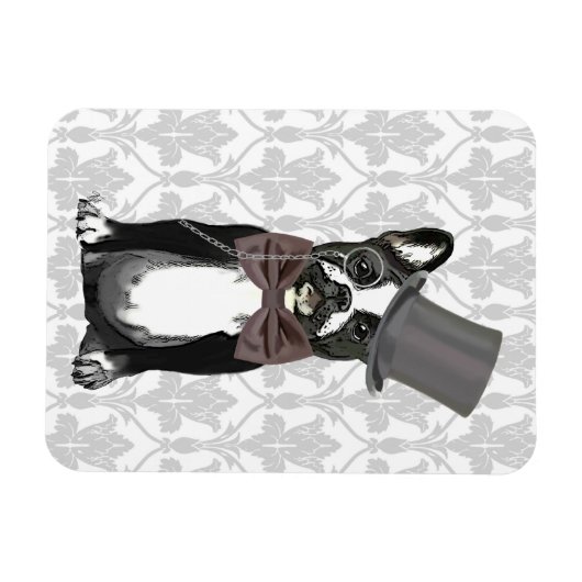 Monsieur Bulldog Magneet (Horizontaal)