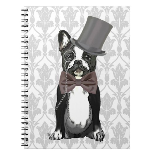 Monsieur Bulldog Notitieboek (Voorkant)