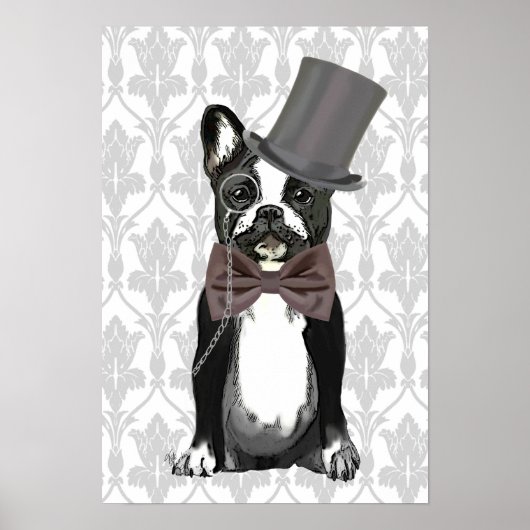 Monsieur Bulldog Poster (Voorkant)