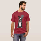 Monsieur Bulldog T-shirt (Voorkant volledig)