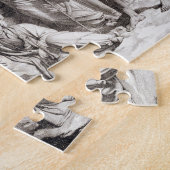 Monsieur Drovetti en zijn volgelingen met behulp v Legpuzzel (Zijkant)