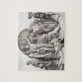 Monsieur Drovetti en zijn volgelingen met behulp v Legpuzzel (Verticaal)