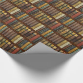 Monsieur Fancypantaloons's Instant Library Bookcas Cadeaupapier (Hoek)