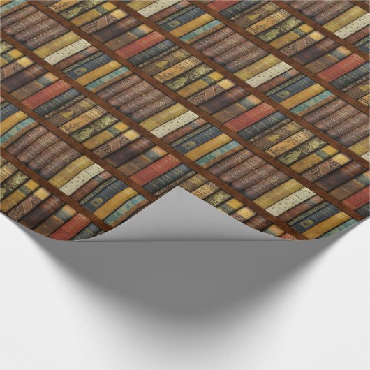 Monsieur Fancypantaloons's Instant Library Bookcas Cadeaupapier (Hoek)