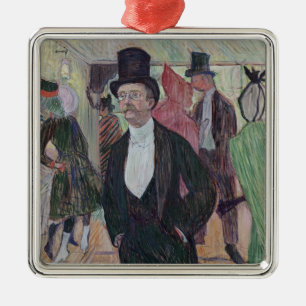 Monsieur Fourcade, 1889 Metalen Ornament