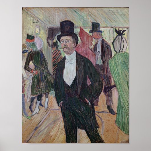 Monsieur Fourcade, 1889 Poster (Voorkant)