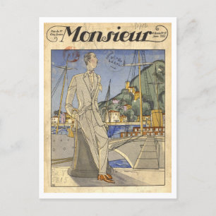 Monsieur France 1923 Briefkaart
