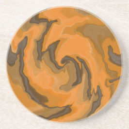 Monsieur Guru 2 Zandsteen Onderzetter