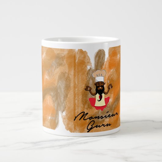 Monsieur Guru Grote Koffiekop (Voorkant)