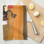 Monsieur Guru keukenhanddoeken (Quarter Fold)