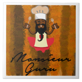 Monsieur Guru Tegeltje