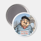 Monsieur LeCliché Magnet (Voorkant / Achterkant)