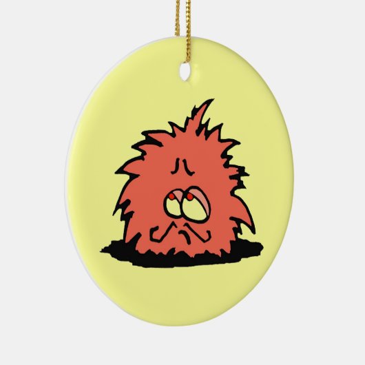 "MONSIEUR POUFF" KERAMISCH ORNAMENT (Rechts)