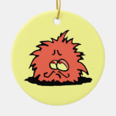 "MONSIEUR POUFF" KERAMISCH ORNAMENT (Voorkant)