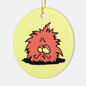 "MONSIEUR POUFF" KERAMISCH ORNAMENT (Links)