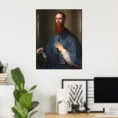 Monsignor della Casa - Pontormo Fijne Kunst Poster (Thuiskantoor)