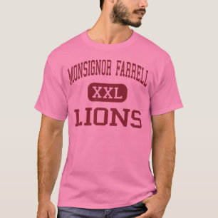Monsignor Farrell - Lions - High Staten Island T-shirt