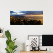 Monsoon boven Albuquerque Poster (Thuiskantoor)