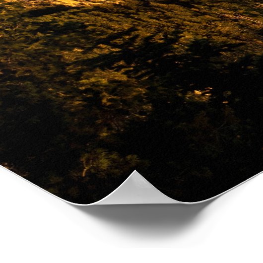 Monsoon boven Albuquerque Poster (Hoek)